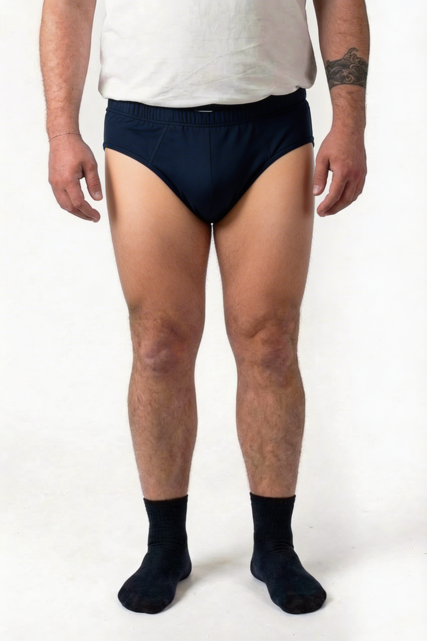 Slip Blu 100% Cotone Maxfort Uomo Taglie Forti