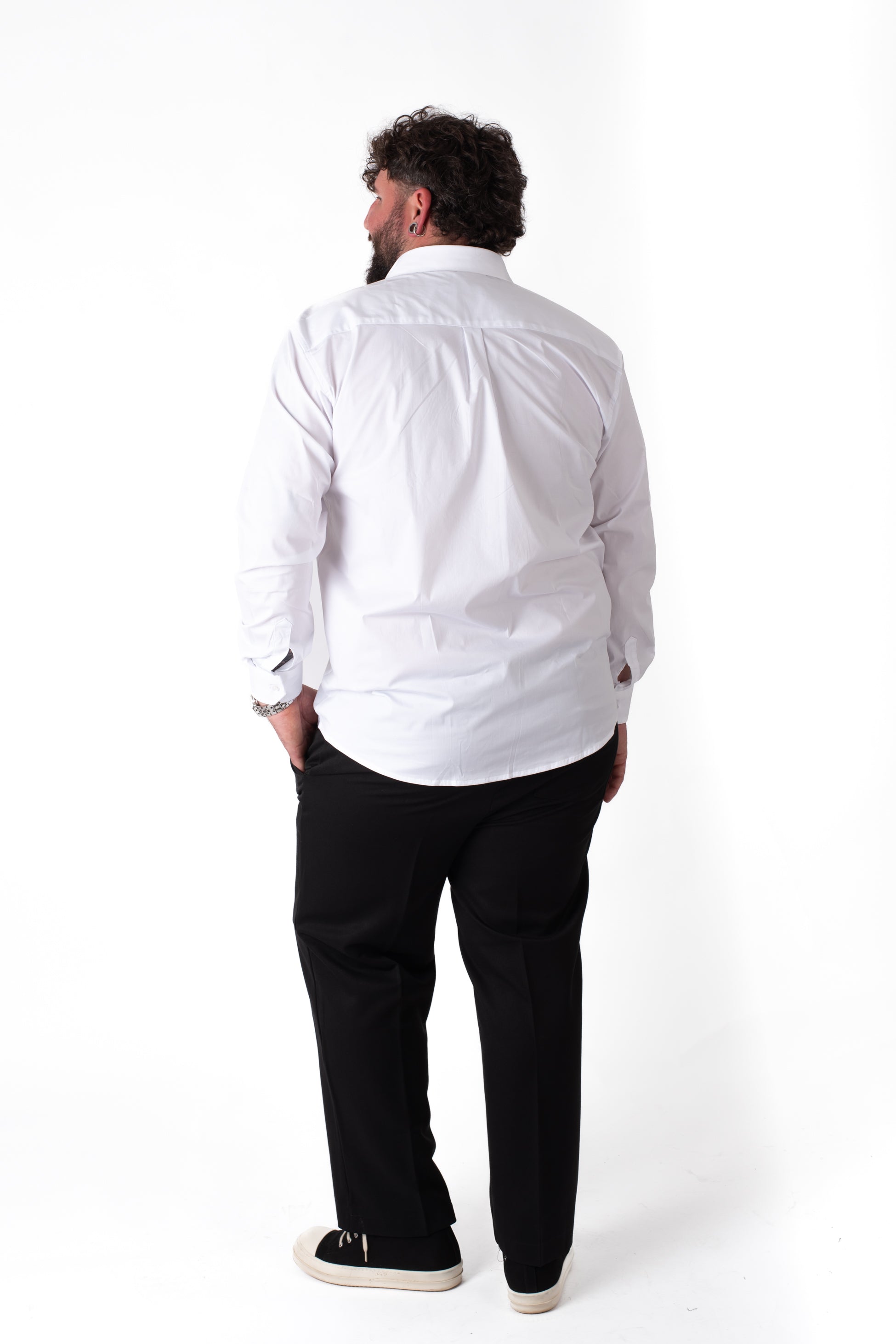 Camicia Bianca Uomo Taglie Forti